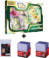 Pokemon - TCG - LEAFEON VSTAR - Special Collection Box + Ultra Pro SuperSet