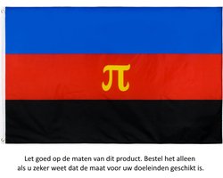 Polyamorie Vlag 150x90CM - Pride - Pi - Polyamory - LGBT - Flag Polyester