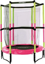 Hudora Hornet kindertrampoline Jump In - trampoline met veiligheidsnet - 140 cm