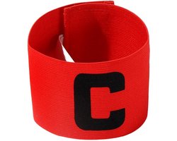 Jumada - Aanvoerdersband - Rood - Sport - Beweging - Kinderen - Volwassenen - 1 stuk