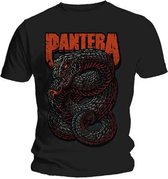 Pantera Heren Tshirt -L- Venomous Zwart