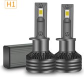 H1 LED lamp (set 2 stuks) Pro Active | CANbus EMC CHip 30000 Lumen 6500k Ultra-bright Helder Wit 98 Watt Motor / Auto / Scooter / Dimlicht / Grootlicht / Mistlicht Koplampen / Plug