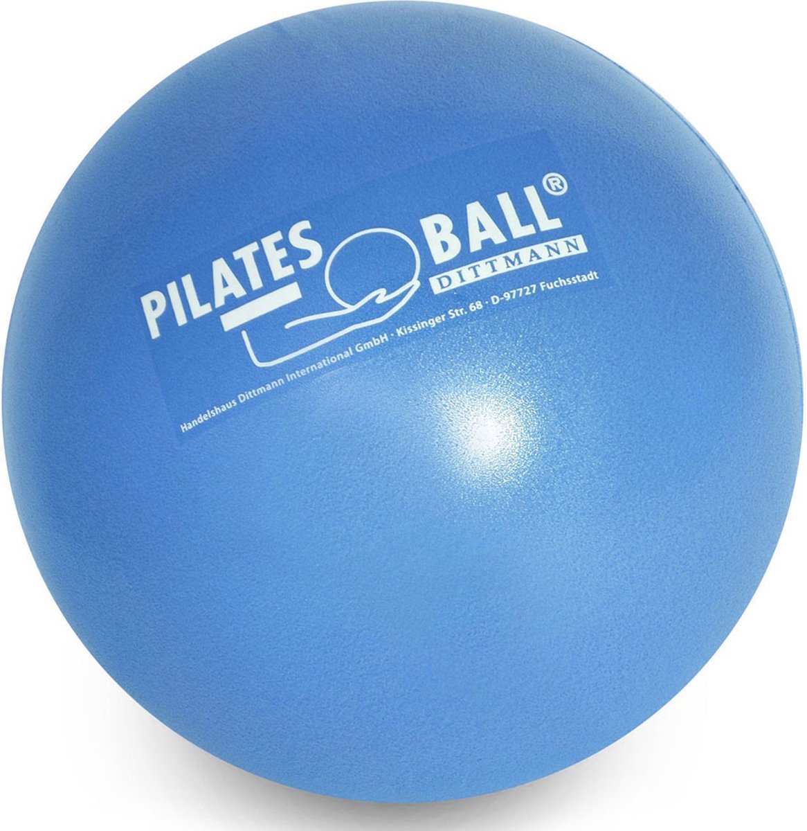 Pilates bal - Blauw | Dittmann | 26 cm | Gymnastiekbal | Yoga | Fitness