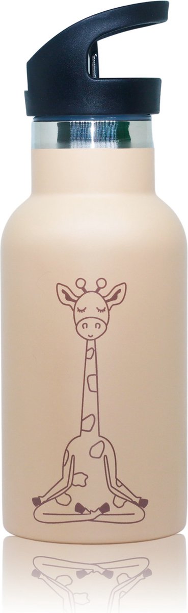 Water Bottle Giraffe / colour nude