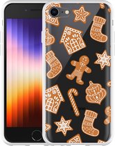 iPhone SE 2022 Hoesje Christmas Cookies - Designed by Cazy