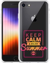 iPhone SE 2022 Hoesje Summer Time - Designed by Cazy