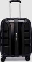 ©TROLLEYZ - Paris No.5 - Trolley - 55cm met TSA slot - Dubbele wielen - 360° spinners - 100% Polypropyleen - Handbagage koffer in Piano Black