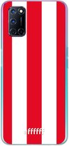 6F hoesje - geschikt voor OPPO A52 -  Transparant TPU Case - Sparta Rotterdam #ffffff