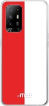 6F hoesje - geschikt voor OPPO A94 5G -  Transparant TPU Case - Feyenoord #ffffff