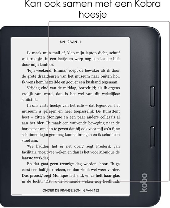 Screenprotector Geschikt voor Kobo Libra 2 Screenprotector Bescherm Glas Tempered Glass Screen Protector van Merkloos — afbeelding 4