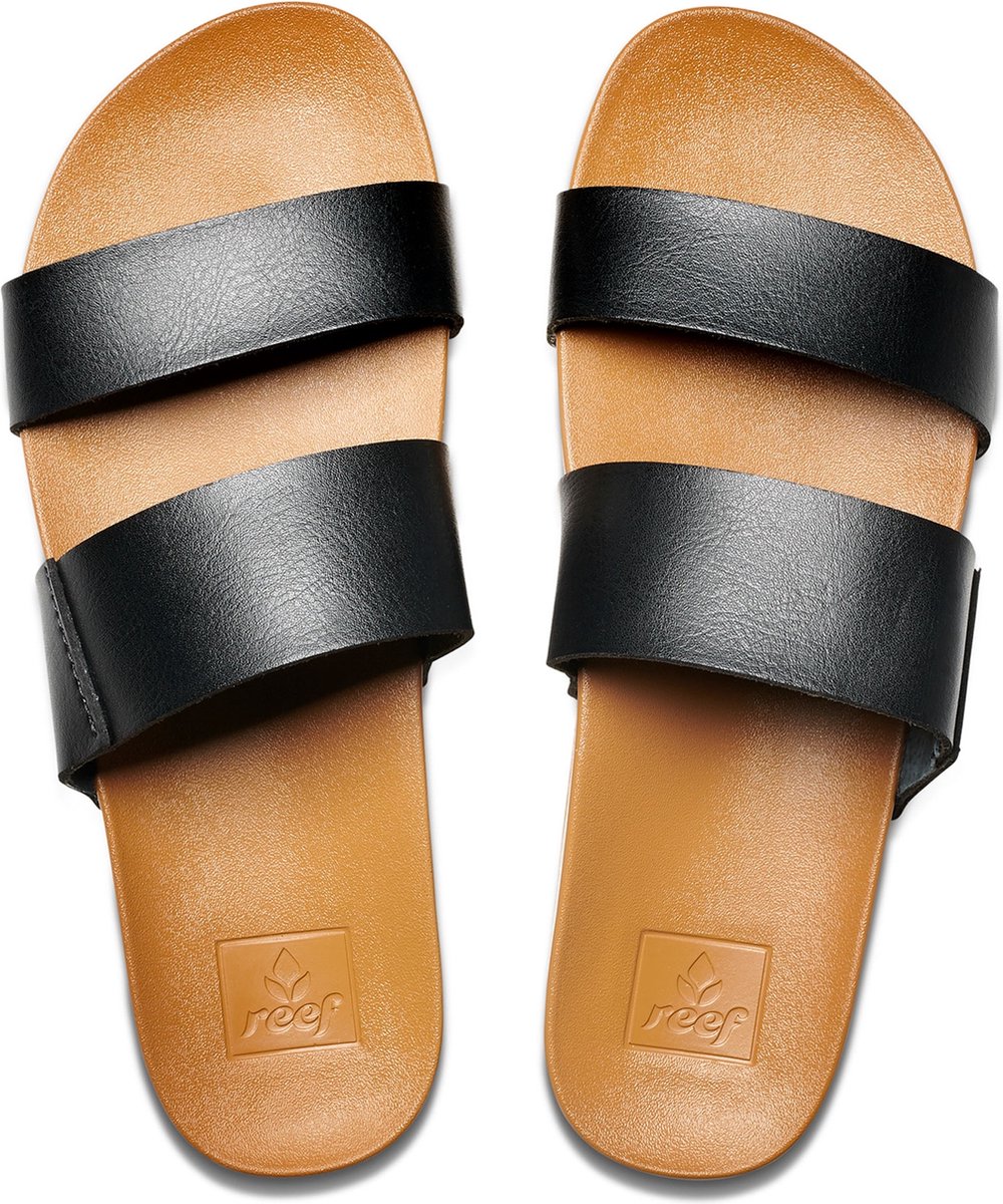 Reef Cushion Vista Slippers - Dames - Zwart - Maat 42,5