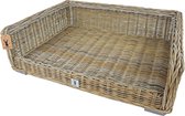 Boony 'Est 1941' rotan bed, 100x70 cm.