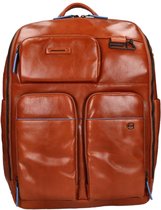 Piquadro Laptoprugzak Blue Square - cognac