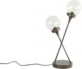 lamp staand Alain S 66 cm E27 staal 40W koper