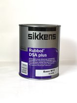 Sikkens Rubbol DSA Plus | Base M15 | Vochtregulerende Thixotrope Zijdeglanslak | 9-11m² | Voor Houten Ondergronde | 920ml