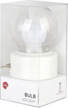 decoratieverlichting 12,5 x 8,5 cm led ABS wit
