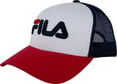 Fila Beppu Trucker Cap FCU0025-33002, Mannen, Wit, Pet, maat: One size