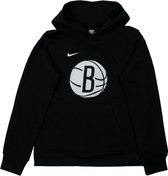 Nike NBA Brooklyn Nets Fleece Hoodie EZ2B7BBMM-NYN, Pour Un Garçon, Zwart, Sweat, Taille: S