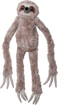 Pluche bruine luiaard knuffel 100 cm - Sloth bosdieren knuffels - Speelgoed voor kinderen