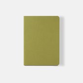 CIAK MATE - Bullet Journal DeLuxe - Topklasse Vegan Leer - softcover 15x21cm - lime green