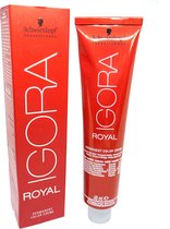 Schwarzkopf Igora Royal Color Cream Coloration Cheveux Permanente 60ml - 0-33 Anti Red Concentrate / Anti Rot Rotation Konzentration
