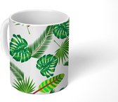 Mok - Koffiemok - Jungle - Tropisch - Patronen - Bladeren - Mokken - 350 ML - Beker - Koffiemokken - Theemok