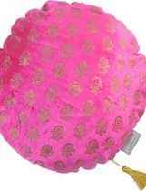 Kussen Goldfinch Pink - 40 diameter - rond