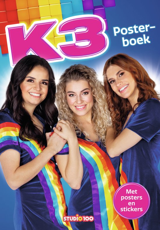 K3 posterboek - Een nieuw begin - met posters en stickers