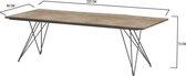 4 Seasons Outdoor Robusto Tampa tafel 220x90xH75 cm