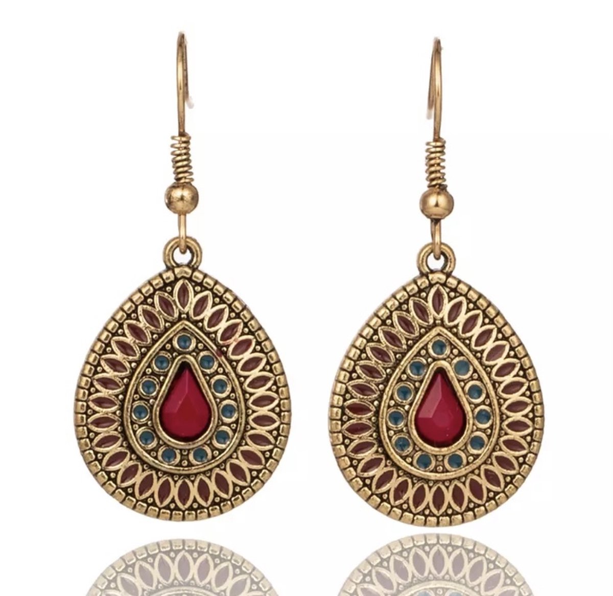 Jomide Oorhangers Vintage Drop Dangle - Dames