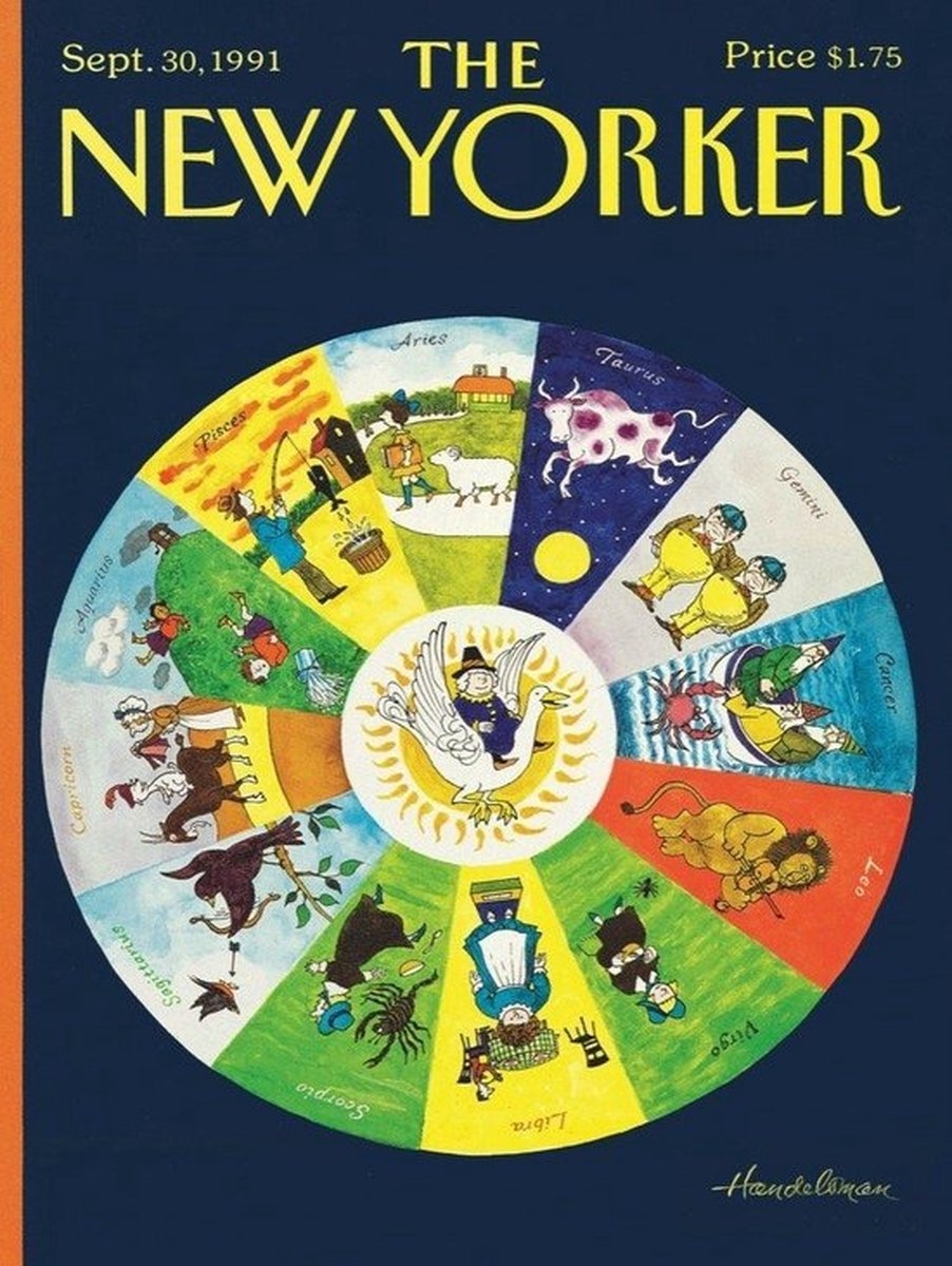 Mother Goose Zodiac - NYPC New Yorker Collectie Puzzel 100 Stukjes - 0819844014360