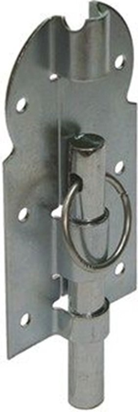 Valgrendel - Verzinkt - Metaal - Voor Tuin- en Buitendeur - 150mm