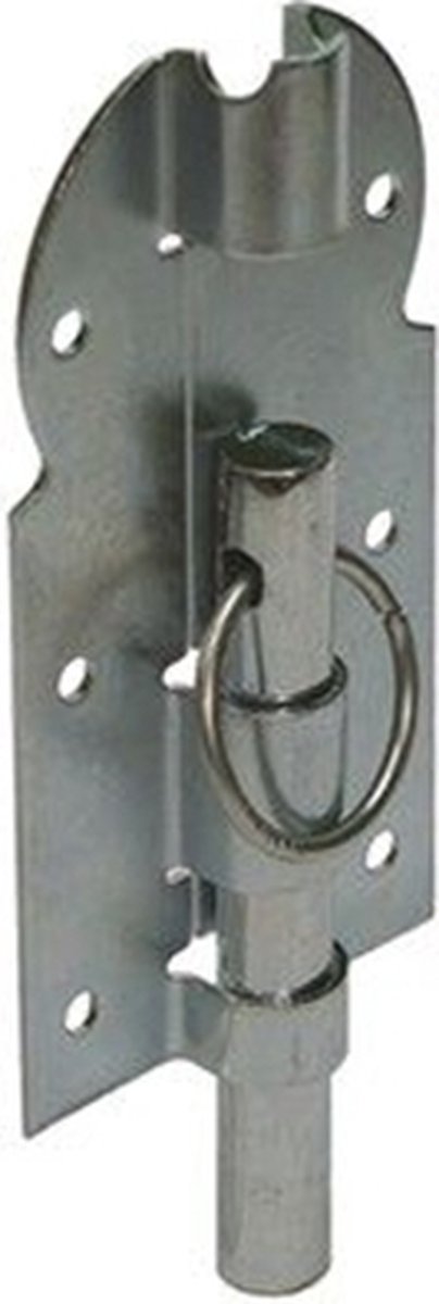 Valgrendel - Verzinkt - Metaal - Voor Tuin- en Buitendeur - 150mm