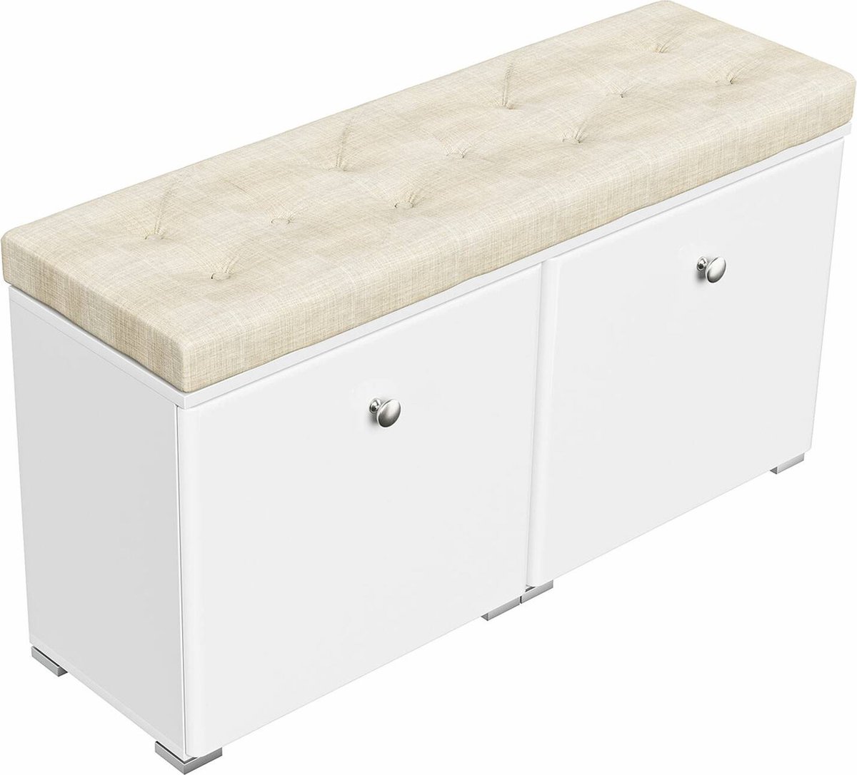 Vicco Schoenenkast Krachtige eik goud 104 x 65.5 cm, Lysander