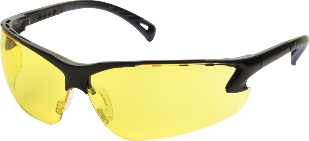 ASG Clear lens protective glasses with adjustable temples