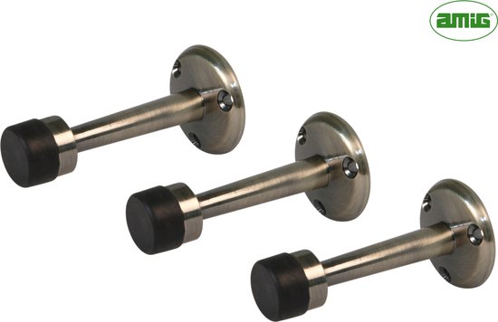 2 stuks - Deurstoppers - Kickdown-deurstoppers - zware deurstopper voor de onderkant