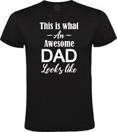 Klere-Zooi - This Is What An Awesome Dad Looks Like - Heren T-Shirt - M