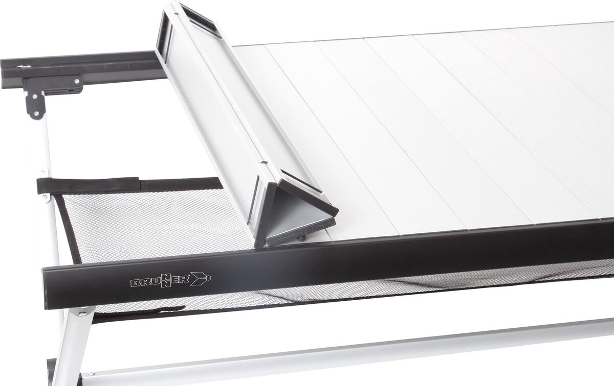 Brunner Accelerate 4 - Campingtafel 120 x 80 x 71 cm - Licht frame