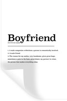 Stickers muraux - Film autocollant - Petit ami - Dictons - Citations - Dictionnaire - Définition d'un ami - 20x30 cm - Film adhésif - Stickers muraux Chambre d'enfant - Papier peint autocollant - Papier peint autocollant - Film autocollant