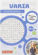 Denksport Varia Puzzelboek - Zweede puzzel - Woordzoeker - Sudoku