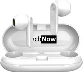 In-Ear Draadloze Oordopjes - Oortjes Draadloos met Oplaadcase - Koptelefoon Sport met Bluetooth Wit
