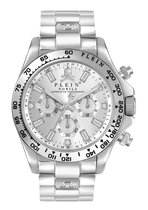 Philipp Plein Nobile PWCAA0321 Horloge - Staal - Zilverkleurig - Ø 43 mm