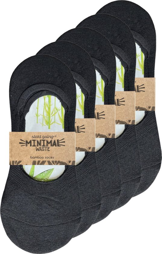 10 paires de Chaussettes basses en Bamboe | Footies | Unisexe | Anti transpiration | 35-38 | 100% écologique | Antisudorifique