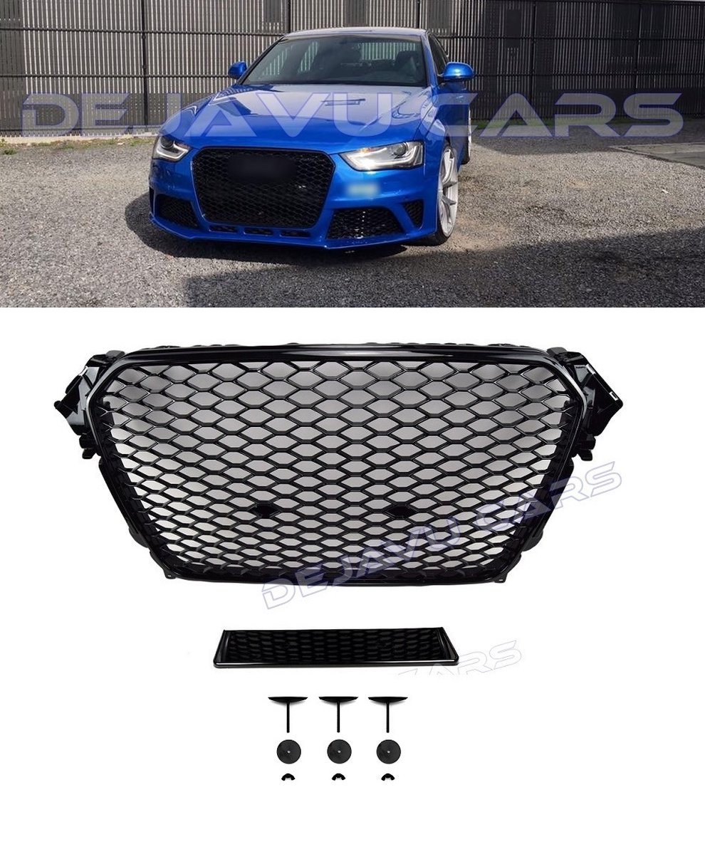 VW Transporter T6 Grille Glanzend Zwart