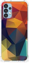 Hoesje maken Geschikt voor Samsung Galaxy A13 (4G) GSM Hoesje met doorzichtige rand Polygon Color