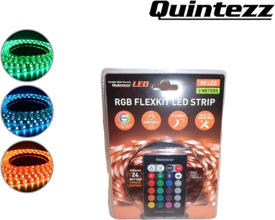Quintezz - FLEXKIT LED RVB - 3 M