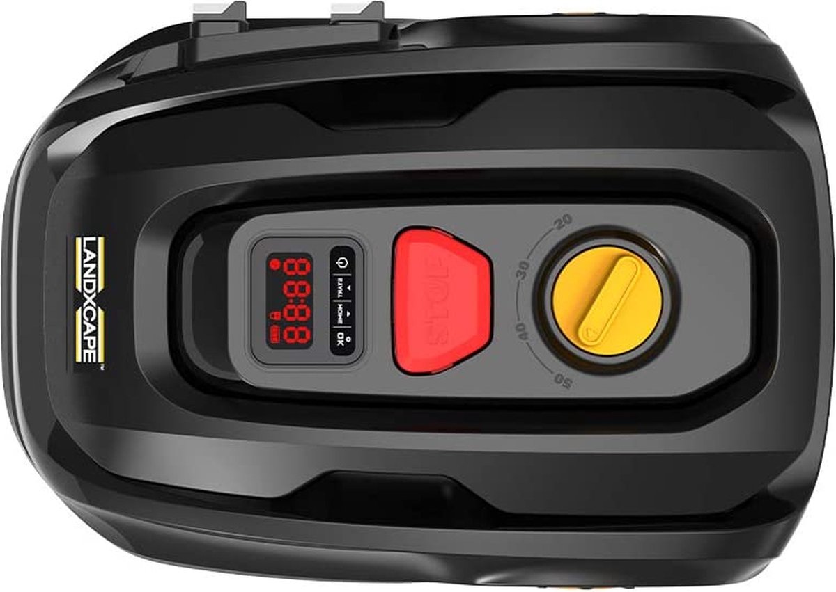 Afbeelding 2 van LANDXCAPE Accu Robotmaaier LX835 800m2 - Regensensor - Stootsensor - Incl. laadstation