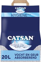 Catsan Hygiene Plus Kattenbakvulling Geurabsorberend 20L