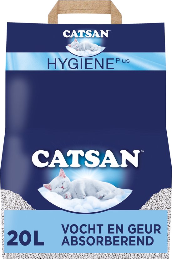 Catsan Hygiene Plus - Litière pour chat - 20 L