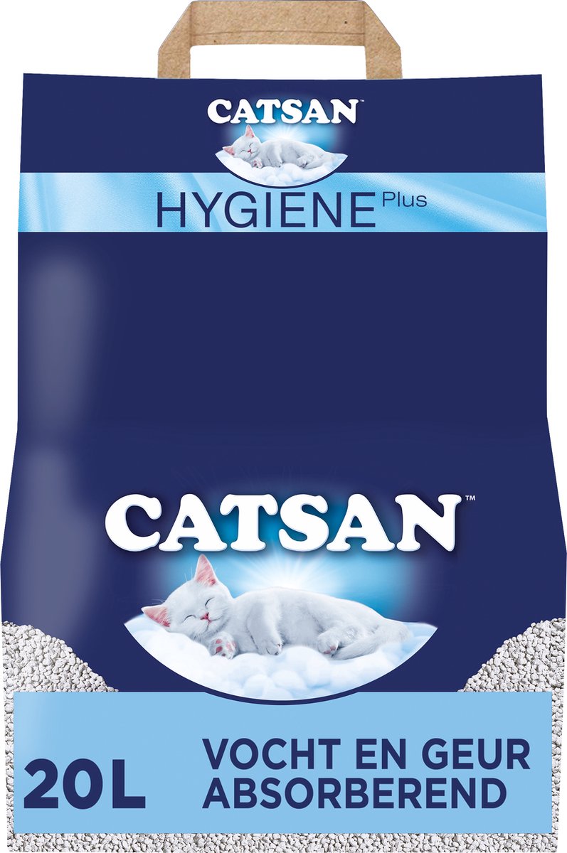 eend Sherlock Holmes erwt Catsan Hygiene Plus - Kattenbakvulling Geurabsorberend - 20 L | bol.com